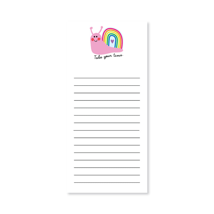 Take Your Time List Pad